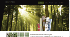 Desktop Screenshot of divinodesign.se